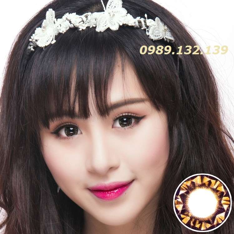 Kính áp tròng G218 BROWN (DIAMOND)