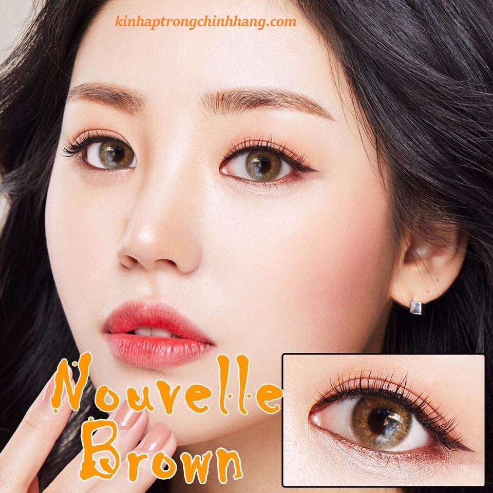 Kính áp tròng Nouvelle Brown