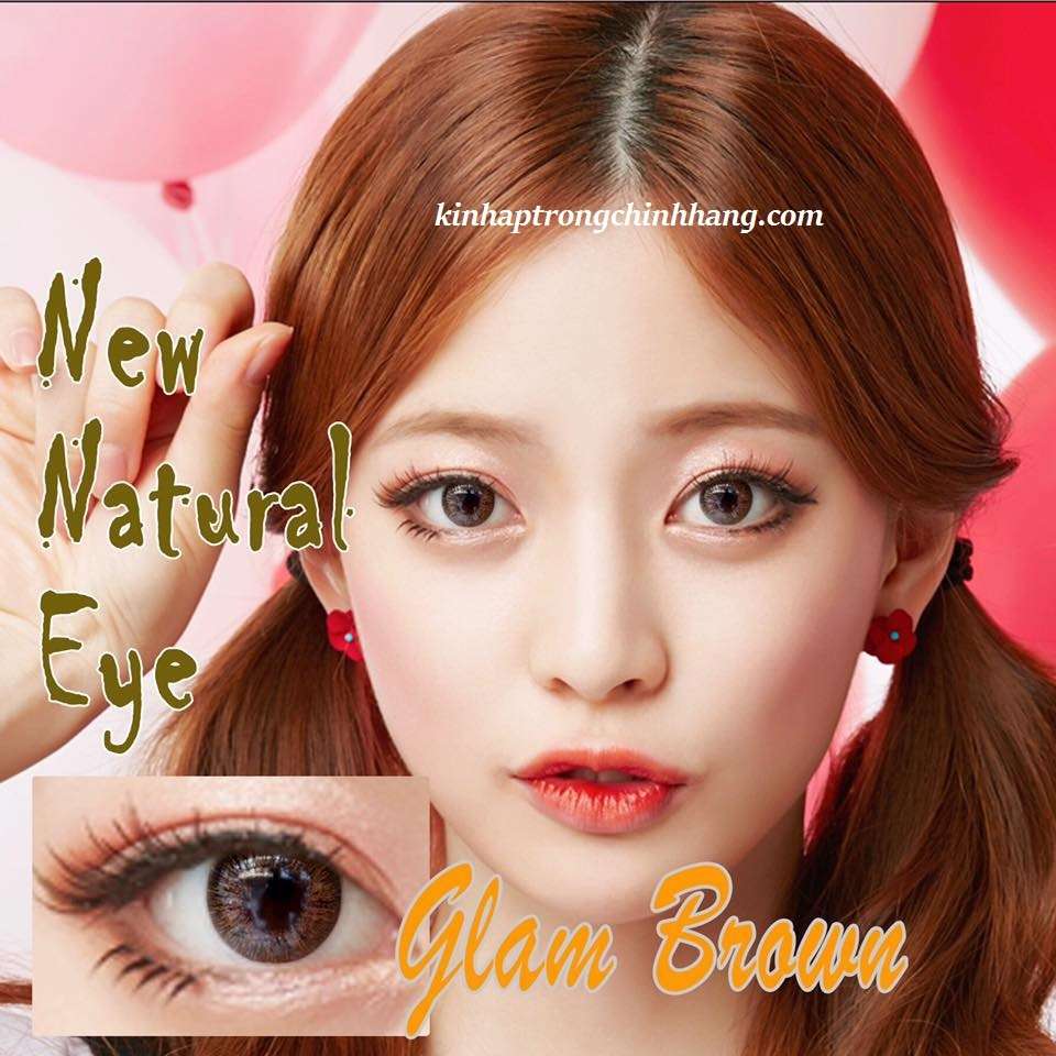 Kính áp tròng Glam Brown