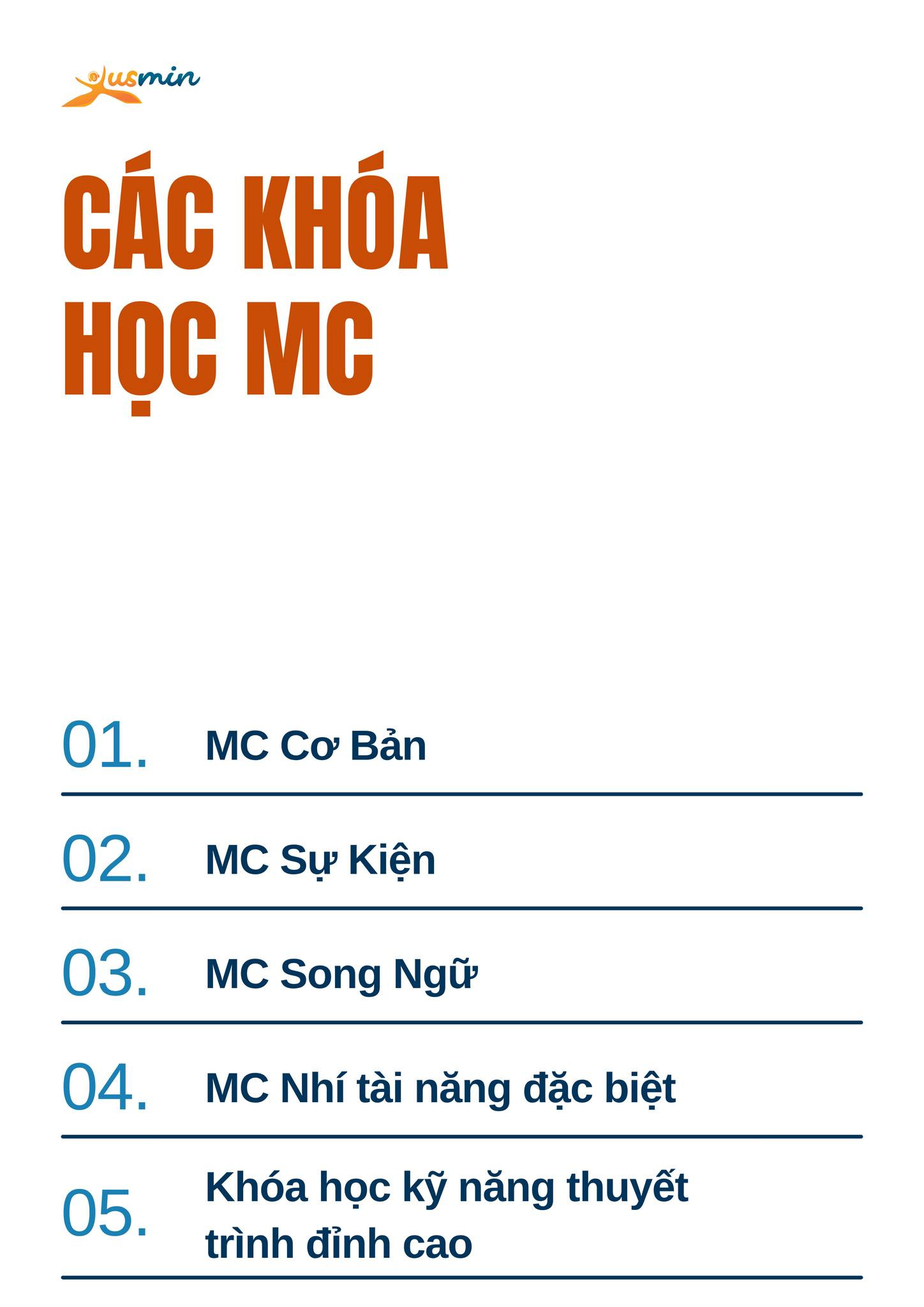 KHÓA HỌC MC