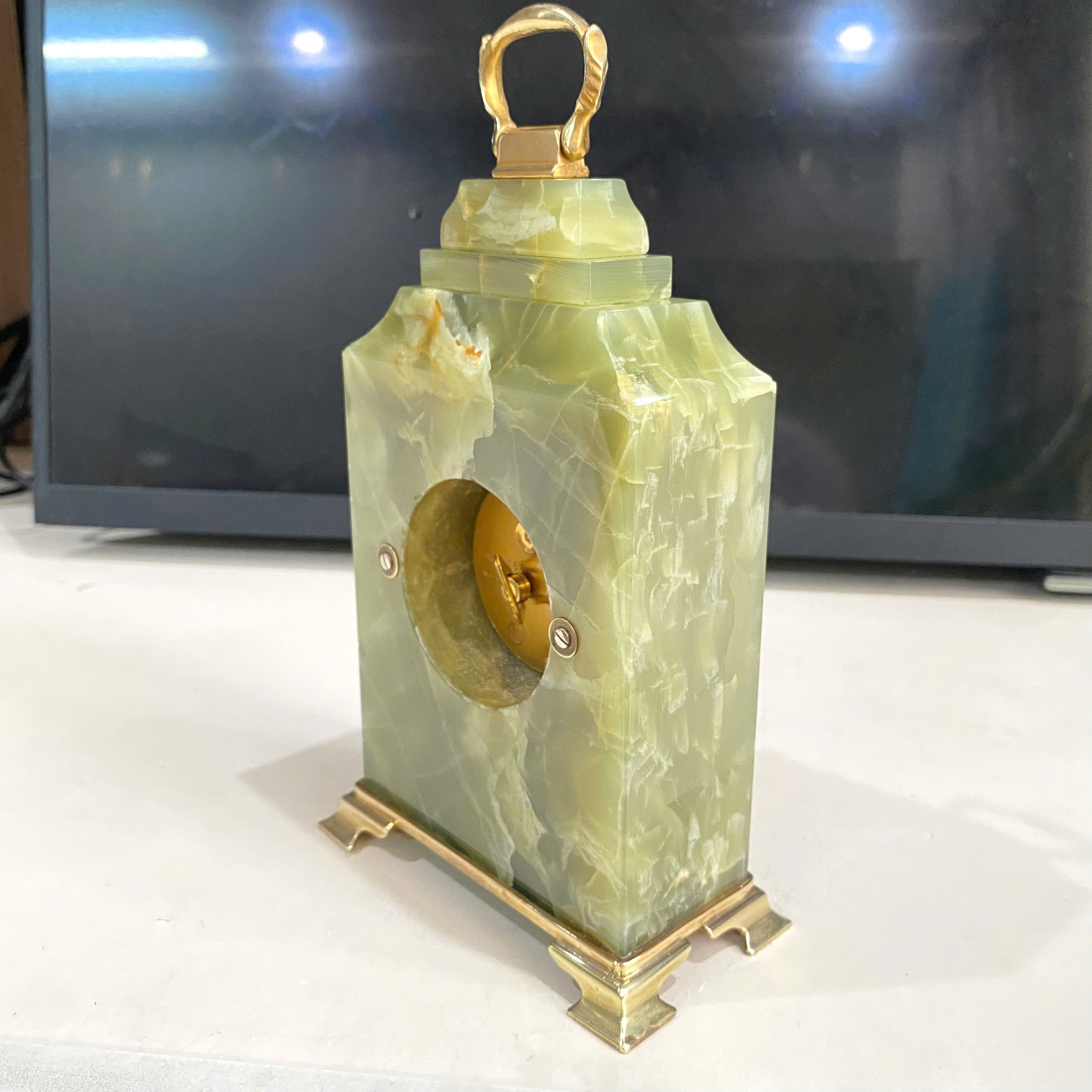 Đồng hồ để bàn Imhof Thụy Sĩ cót tuần