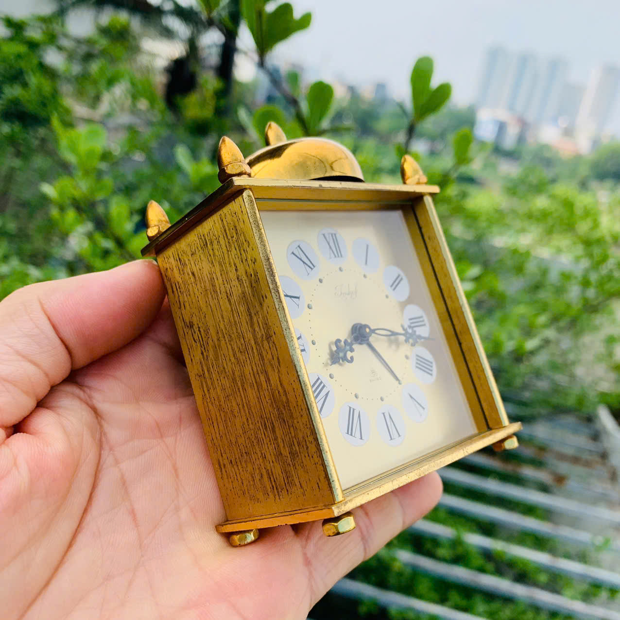 Đồng hồ báo thức Imhof Thụy Sĩ cót tuần