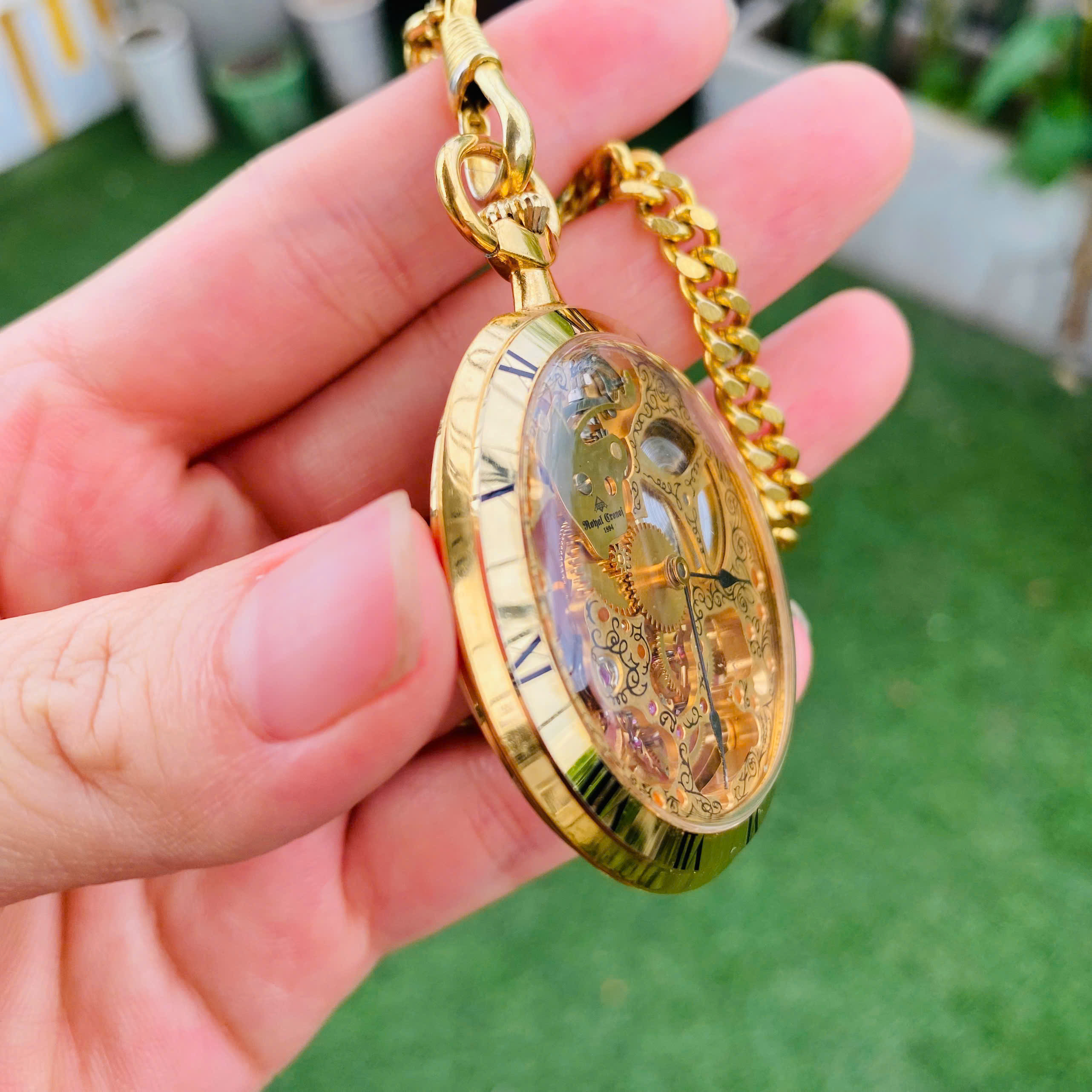 Đồng hồ quýt Royal Cronoj Thụy Sĩ lộ cơ