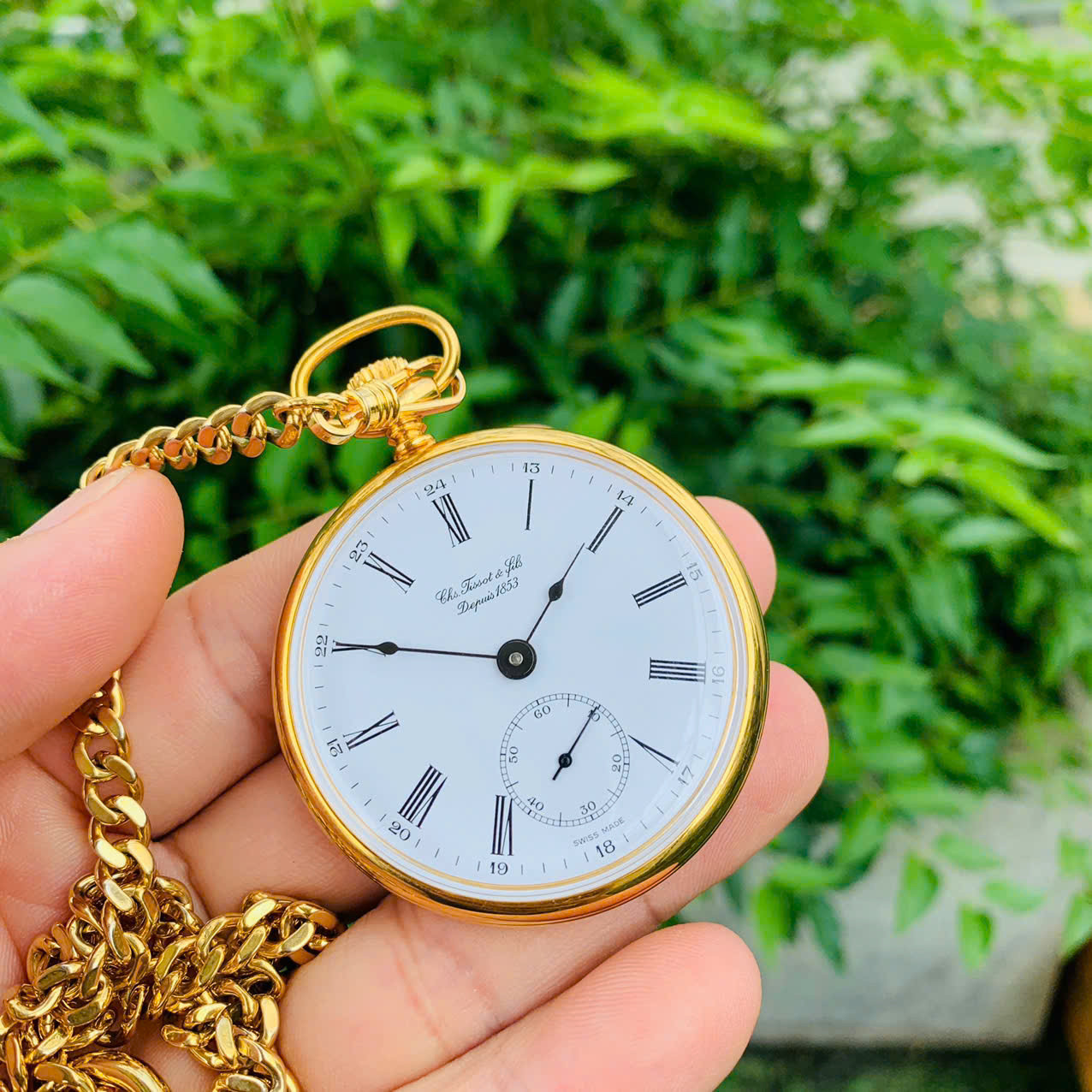 Đồng hồ quýt Tissot Thụy Sĩ like new, full hộp sổ
