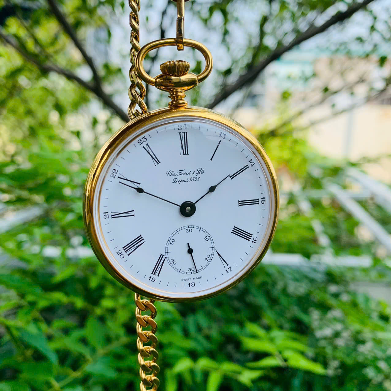 Đồng hồ quýt Tissot Thụy Sĩ like new, full hộp sổ