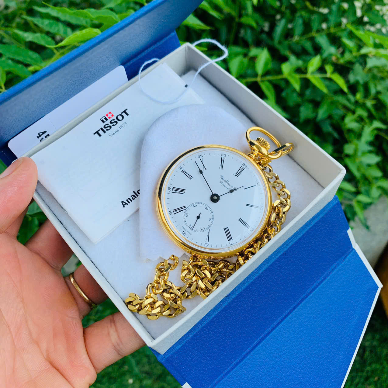 Đồng hồ quýt Tissot Thụy Sĩ like new, full hộp sổ