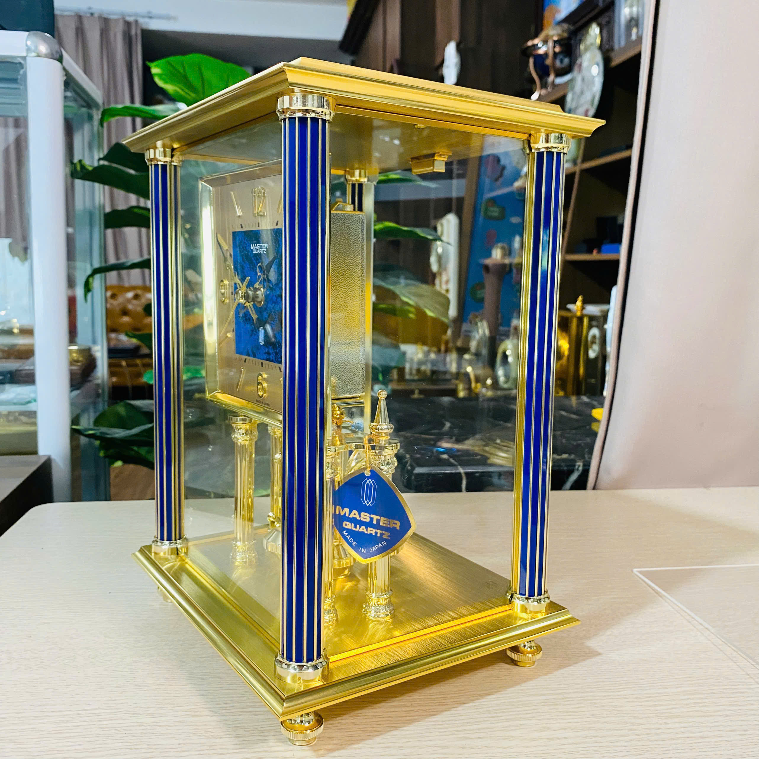 Đồng hồ để bàn Master to đẹp như mới, kèm tag