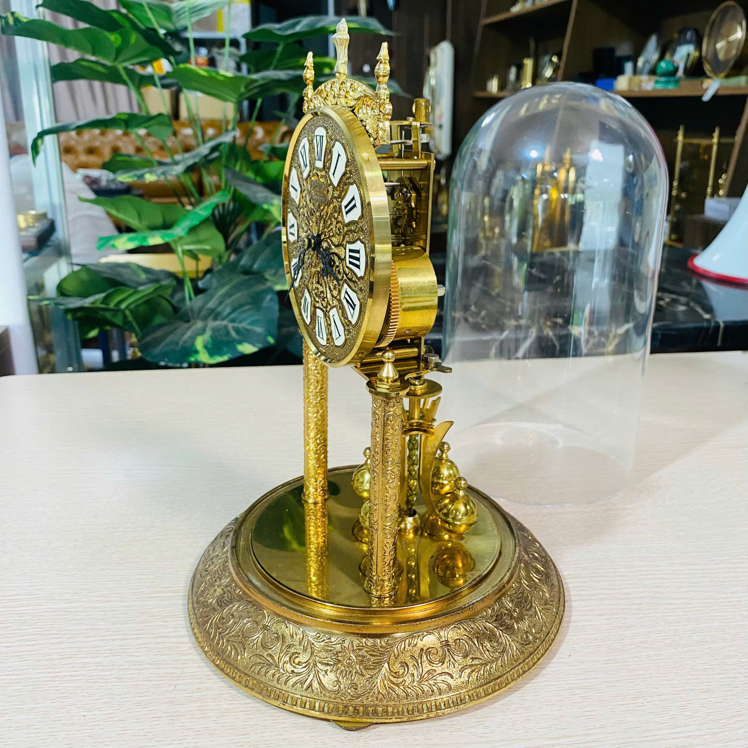 Đồng hồ úp ly Kundo cót 400 ngày