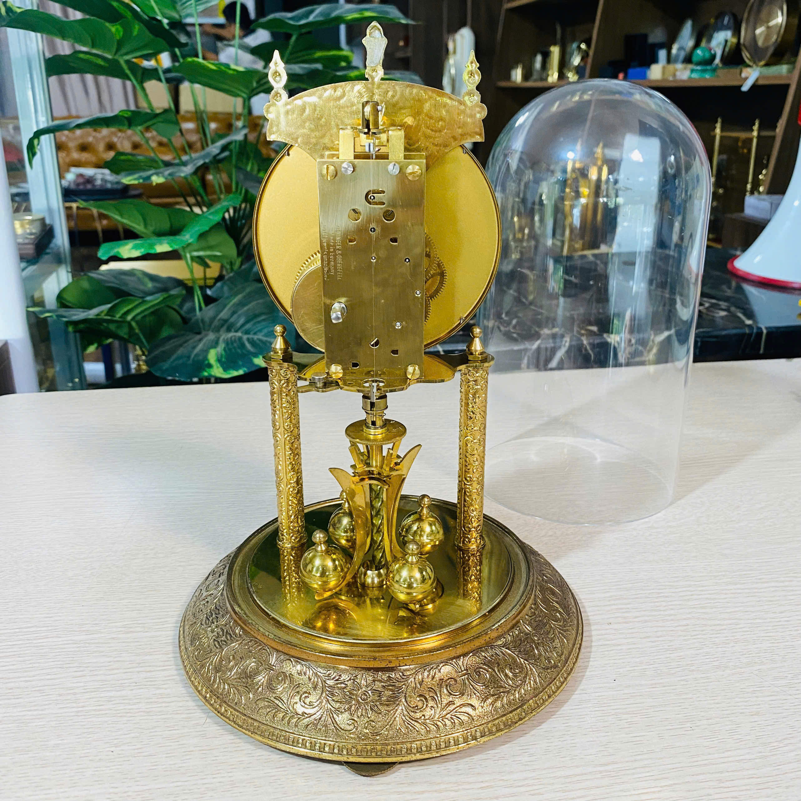 Đồng hồ úp ly Kundo cót 400 ngày