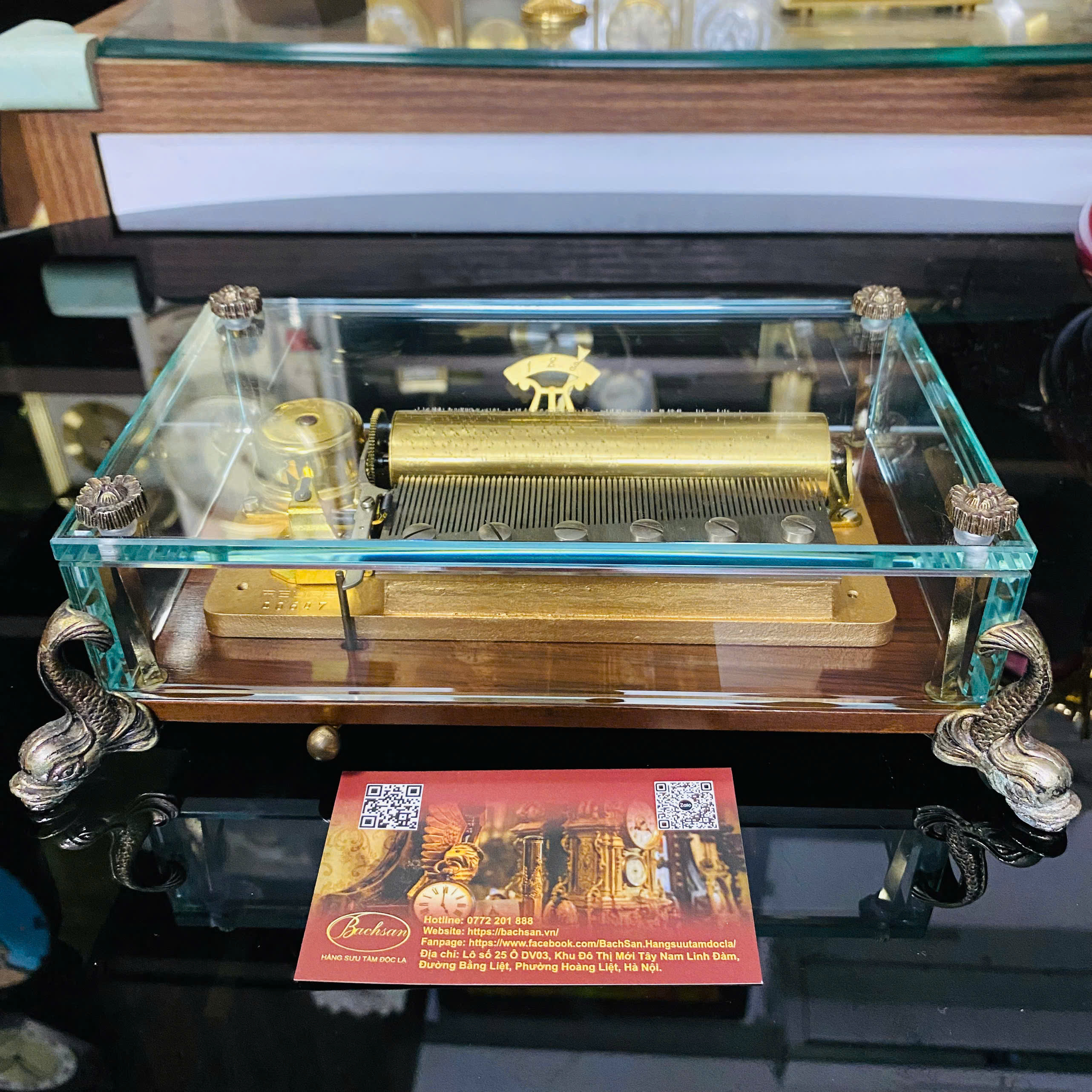 Hộp nhạc Reuge Sainte-Croix của Thụy Sĩ, 72 nốt nhạc