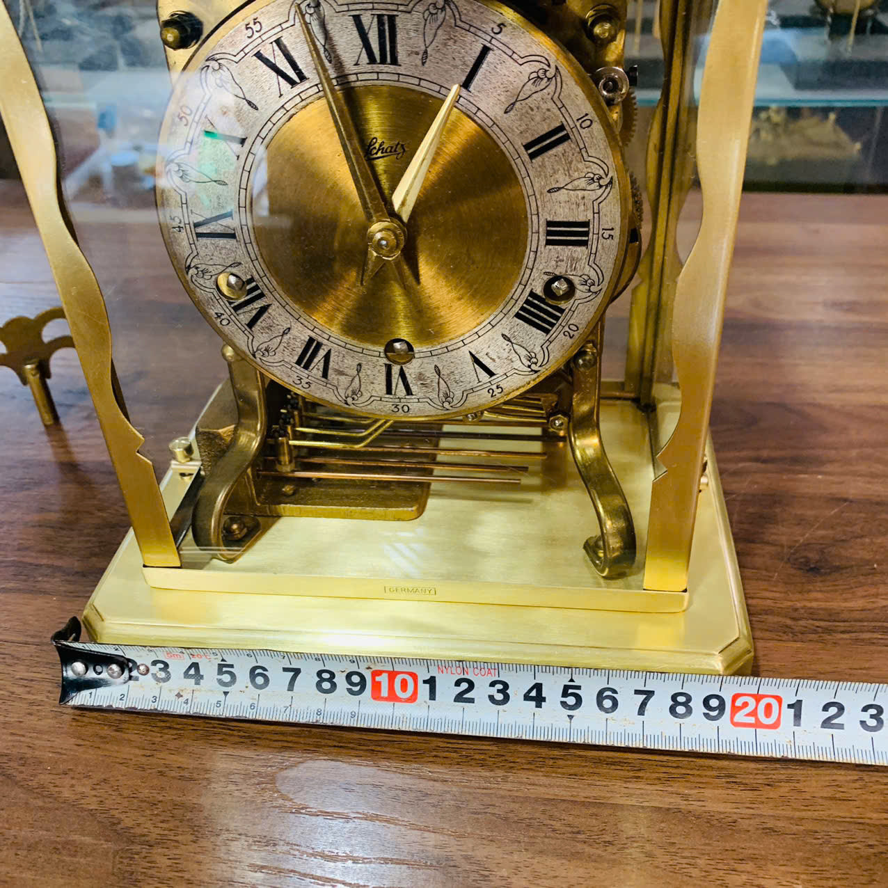 Đồng hồ để bàn Schatz 8 gông 8 búa 3 bản nhạc