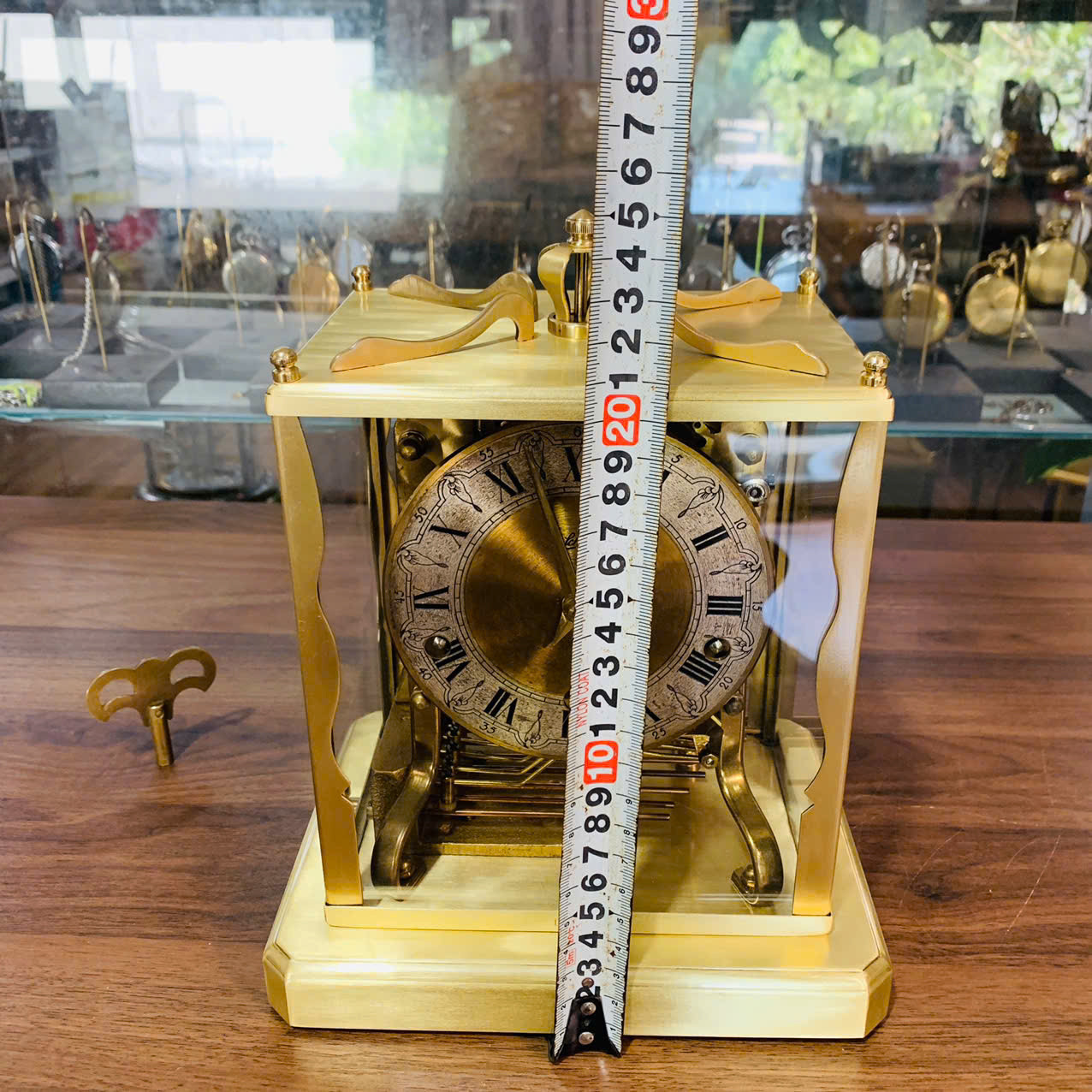 Đồng hồ để bàn Schatz 8 gông 8 búa 3 bản nhạc