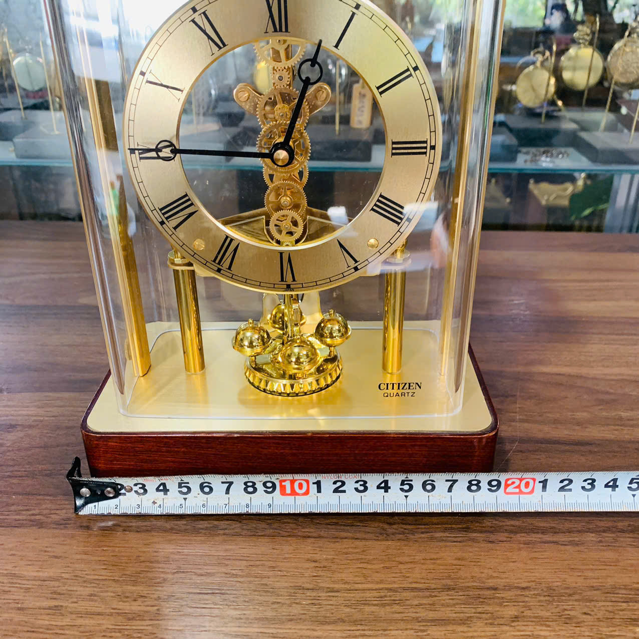 Đồng hồ để bàn Citizen Japan lộ máy