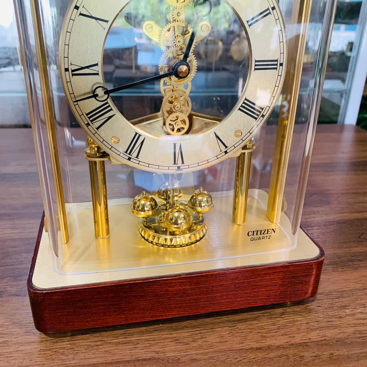 Đồng hồ để bàn Citizen Japan lộ máy