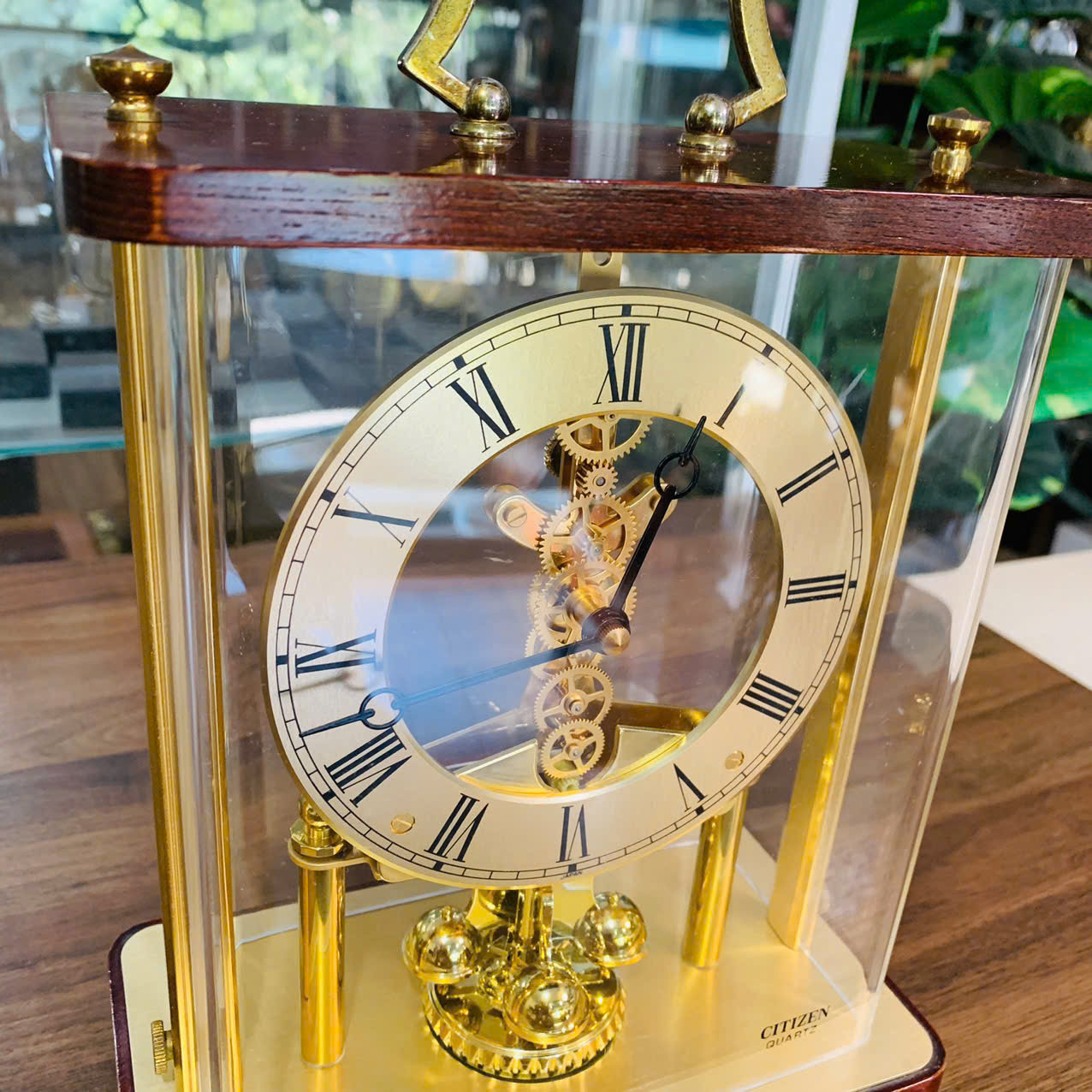 Đồng hồ để bàn Citizen Japan lộ máy