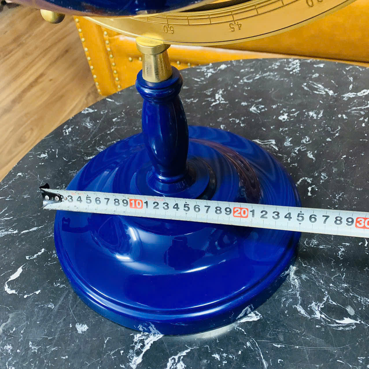 Quả địa cầu đá USA size lớn rất đẹp kèm tag