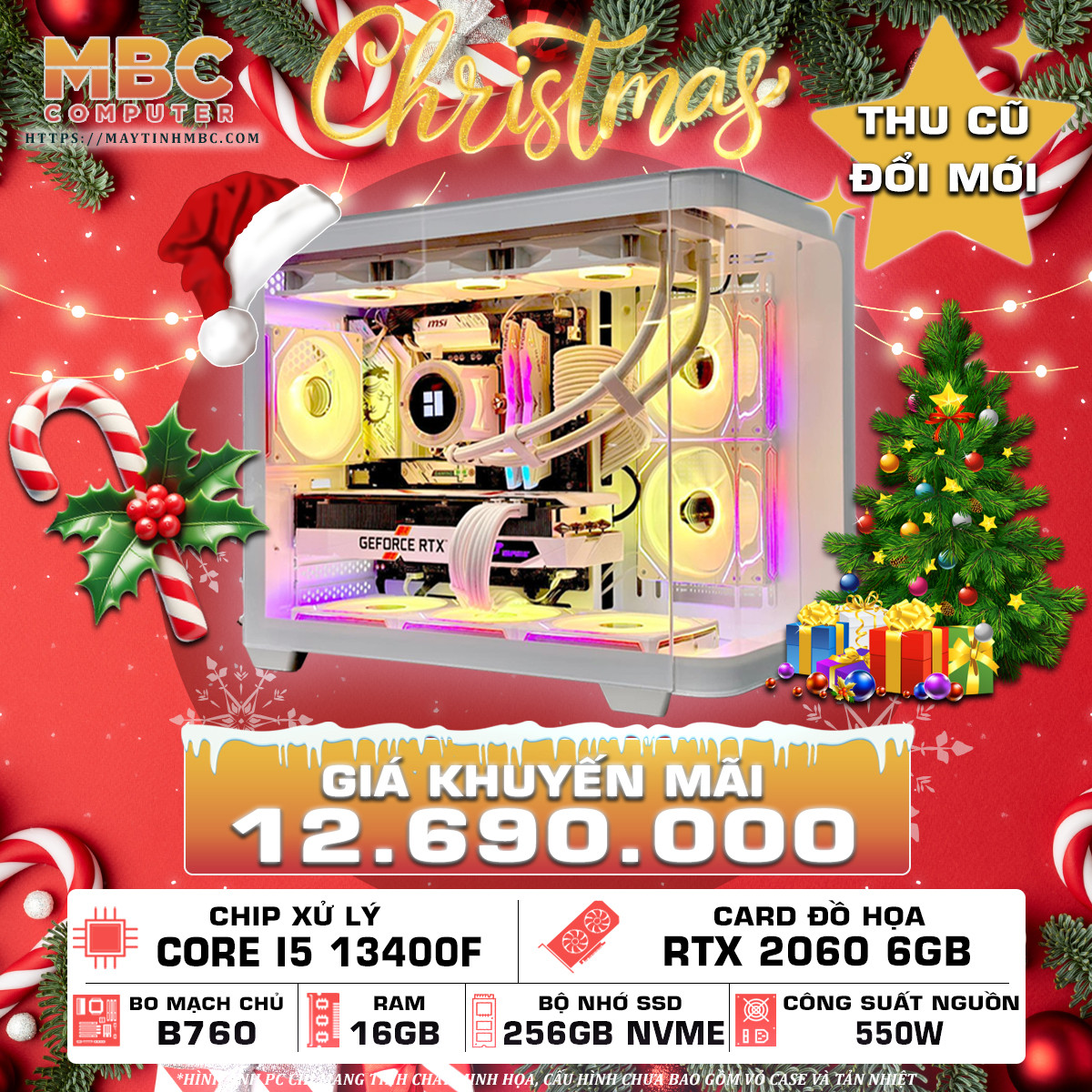 PC GAMING I5 13400F - RTX 2060 6GB