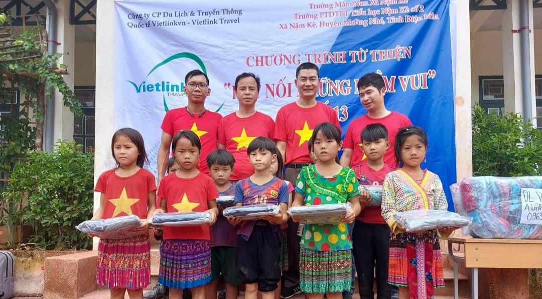 Vietlink Travel Charity 2020 in DienBien Province