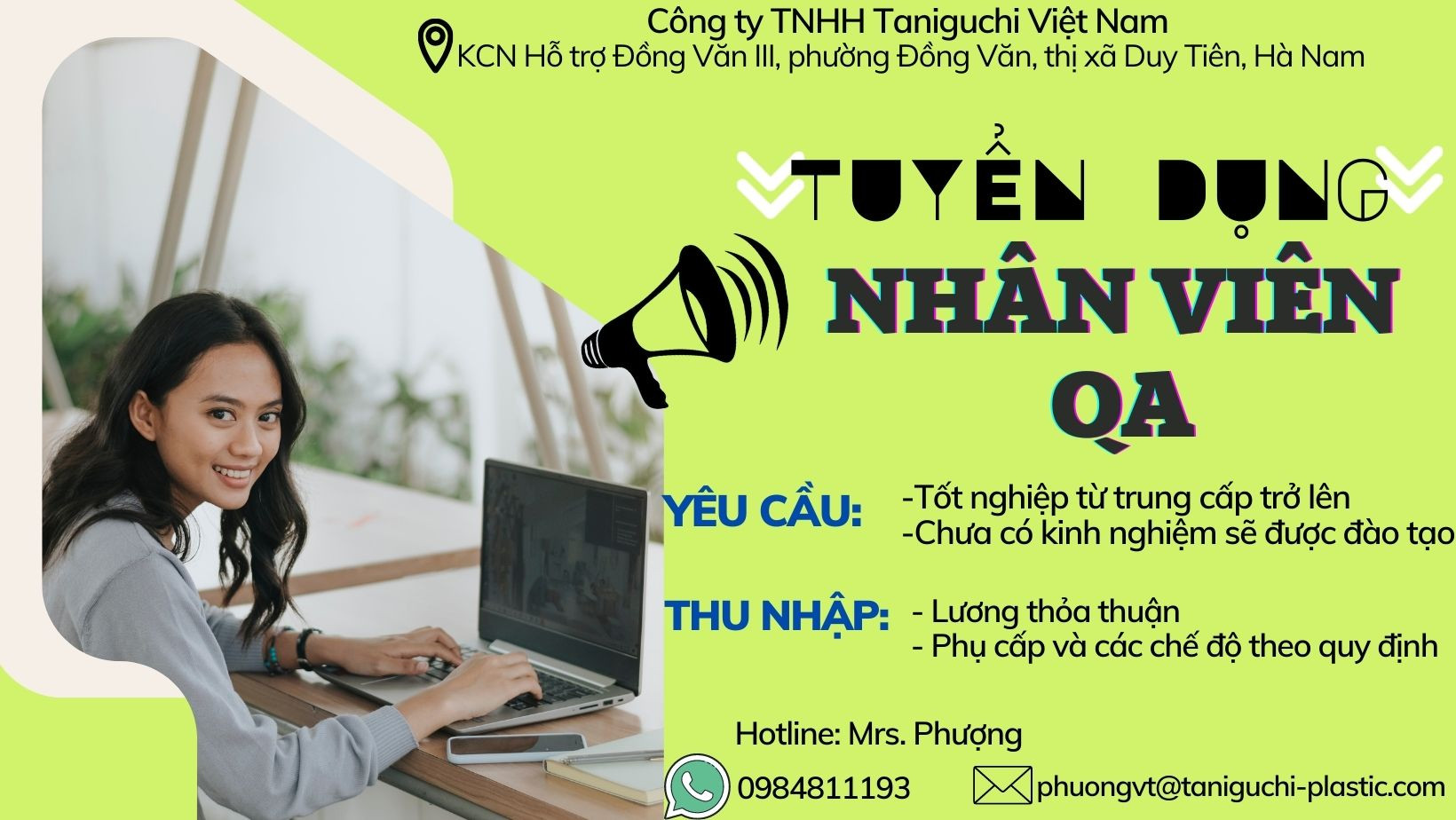 TUYỂN DỤNG NHÂN VIÊN QA