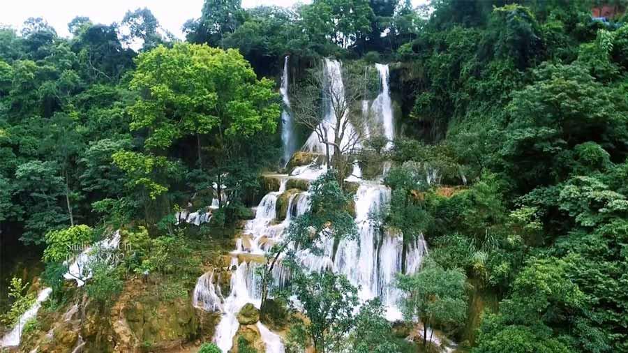 Thác Dải Yếm: Lãng mạn câu chuyện tình yêu nơi thác đổ