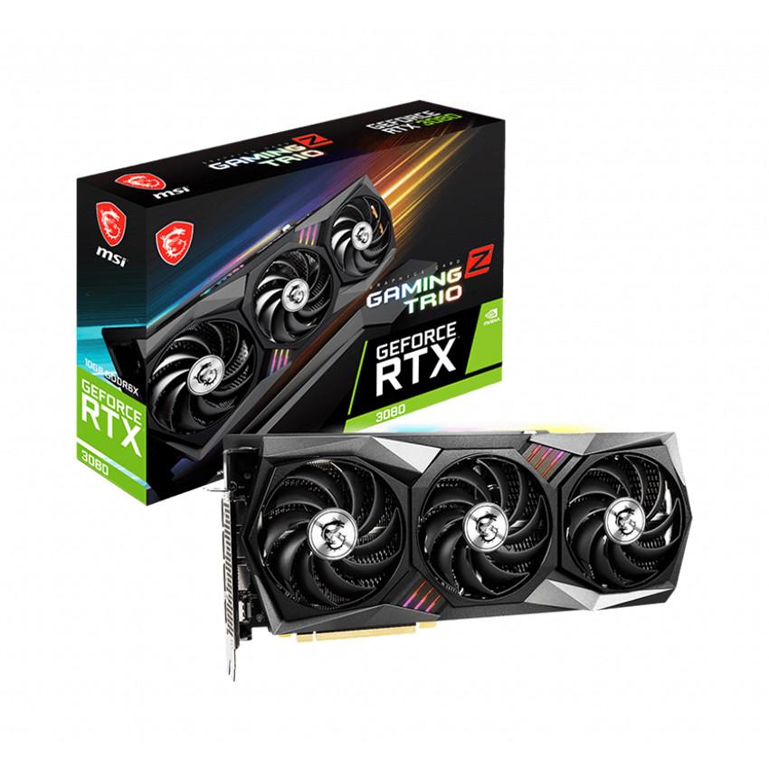 Card màn hình MSI RTX 3080 GAMING Z TRIO 10G