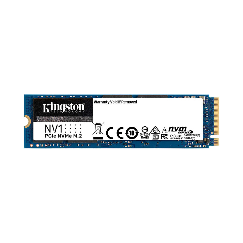 Ổ cứng SSD Kingston SNVS 500G NVMe M.2 2280 PCIe Gen 3 x 4 (Đoc 2100MB/s, Ghi 1700MB/s) - (SNVS/500G) - MBC