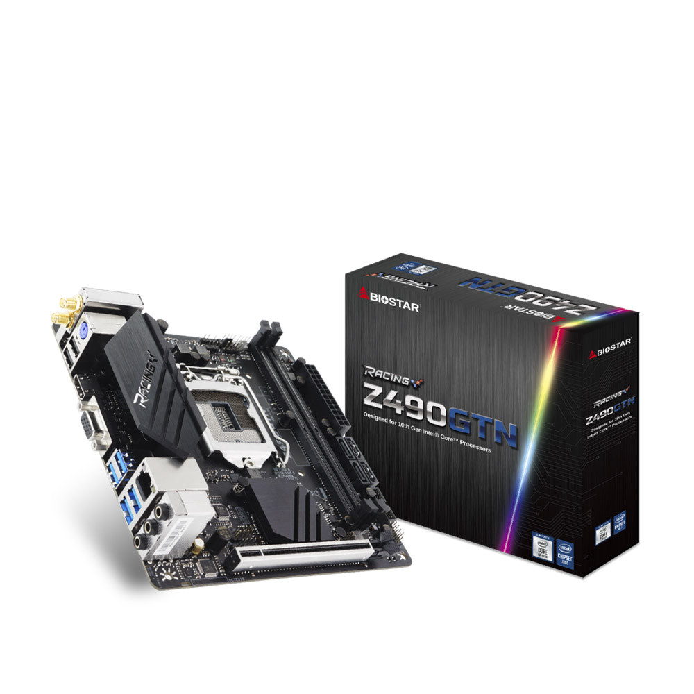 Mainboard Biostar Z490GTN (LGA 1200, Mini ITX, 2 khe RAM DDR4) - MBC