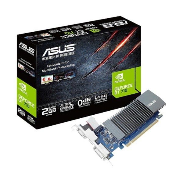 Card màn hình ASUS GT710-SL-2GD5 (2GB GDDR5, 64-bit, DVI+HDMI) - MBC