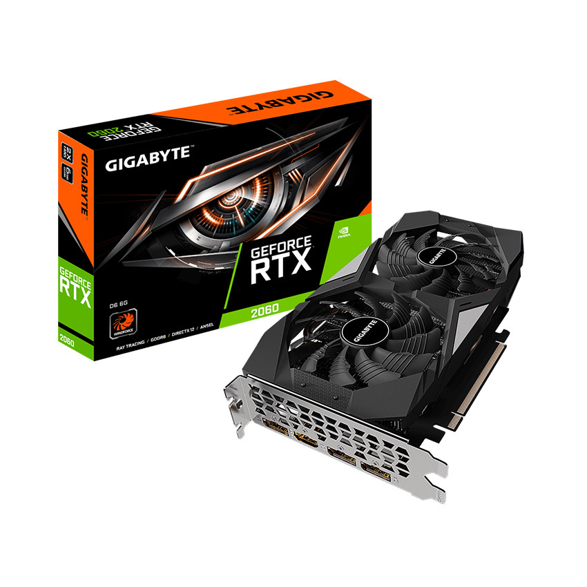 Card màn hình Gigabyte RTX 2060 D6 - 6GD - MBC