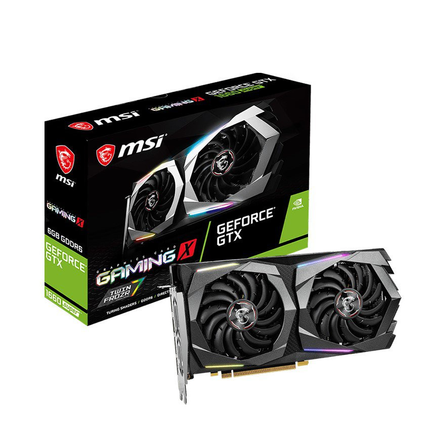 Card màn hình MSI GTX 1660 Super GAMING X (6GB GDDR6, 192-bit, HDMI+DP) - MBC