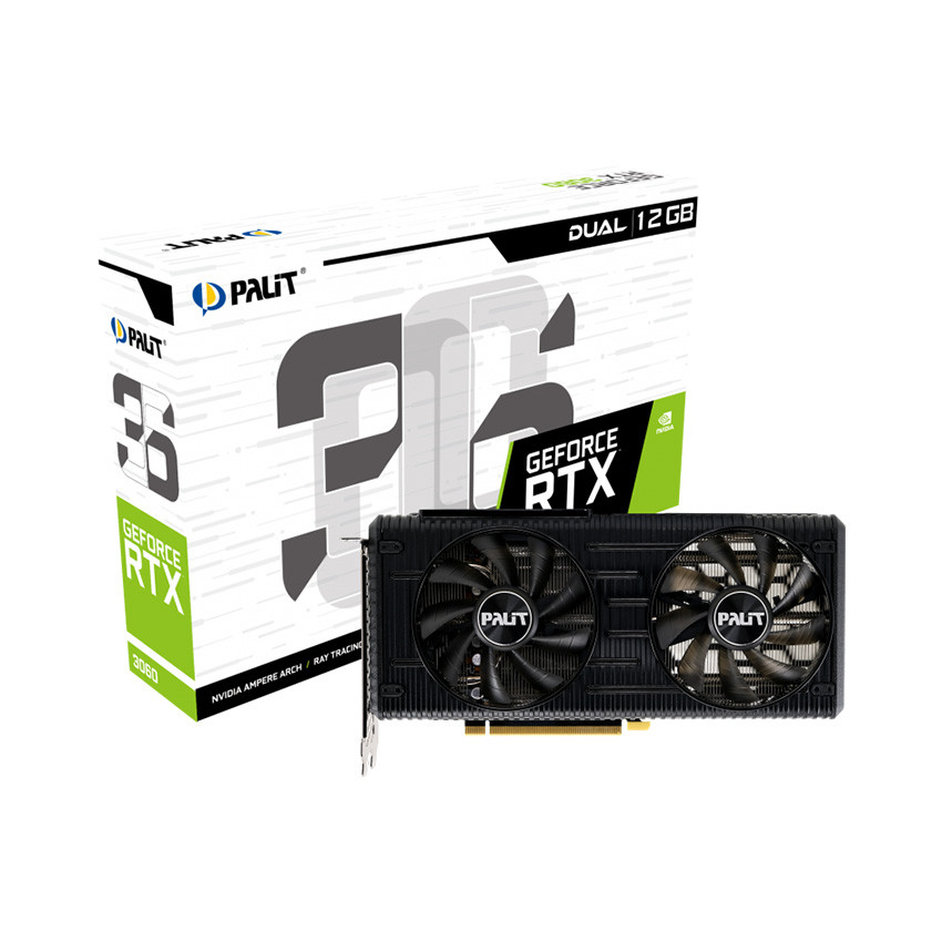 Card màn hình Palit RTX 3060 DUAL 12G - MBC