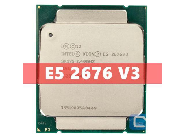 CPU Intel Xeon E5 2676V3 (2.4GHz Turbo Up To 3.2GHz, 12 nhân 24 luồng, 30MB Cache, LGA 2011-3) - MBC