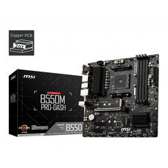 Mainboard MSI B550M PRO-DASH (AMD B550, Socket AM4, m-ATX, 4 khe RAM DRR4) - MBC