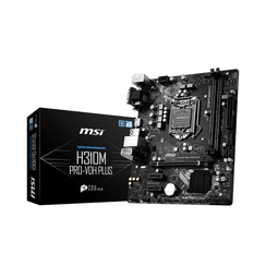 Mainboard MSI H310M PRO-VDH PLUS (Intel H310, Socket 1151, m-ATX, 2 khe RAM DDR4) - MBC