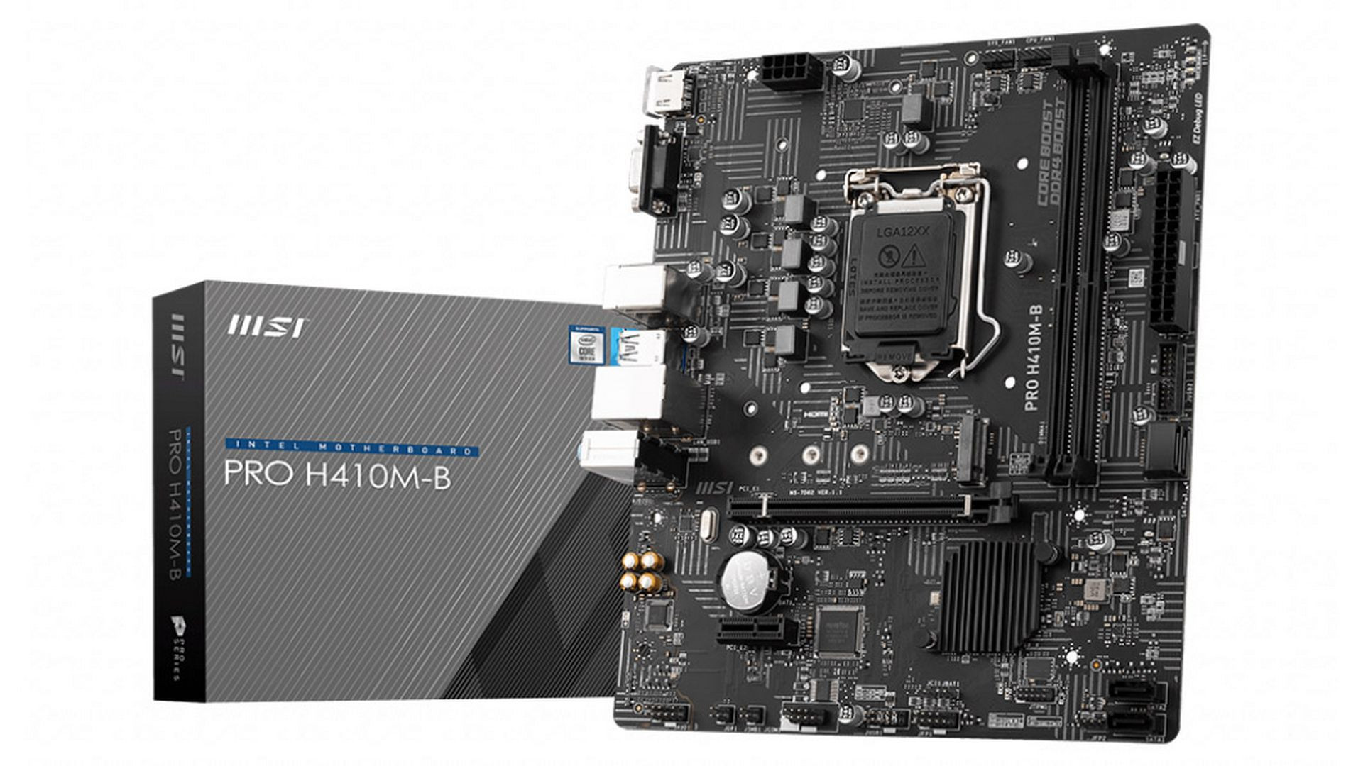Mainboard MSI PRO H410M-B (Socket 1200 | m-ATX | 2 khe RAM DDR4) - MBC