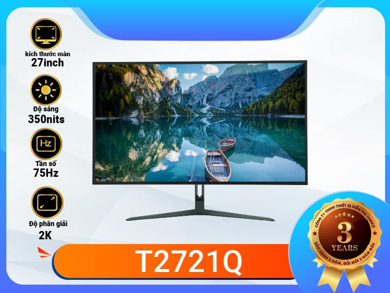 Màn hình máy tính Tomko T2721Q 27inch 2K IPS 75Hz - MBC