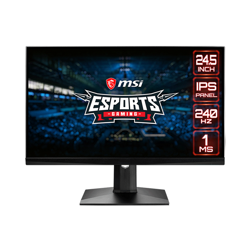Màn hình MSI Optix MAG251RX (24.5inch/FHD/IPS/240Hz/1ms/400nits/HDMI+DP+USBC/GSync) - MBC