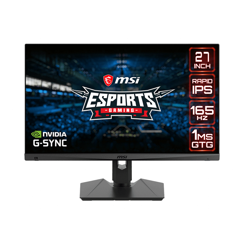 Màn hình MSI Optix MAG274QRF (27inch/WQHD/IPS/165HZ/1ms/300nits/DP+HDMI/Gsync) - MBC