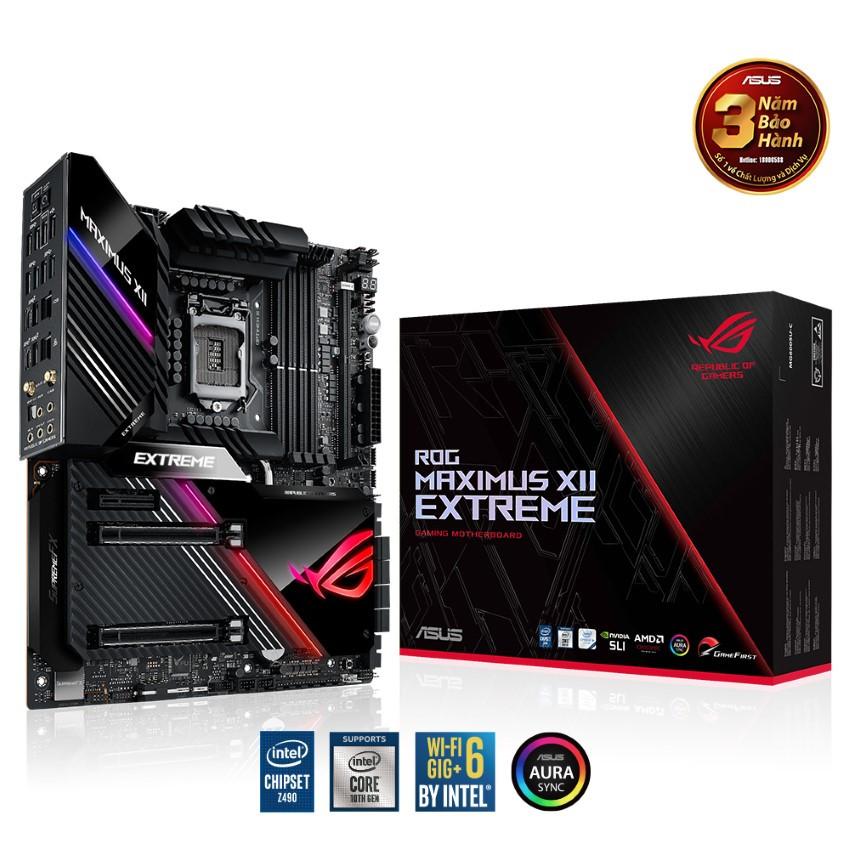 Mainboard ASUS ROG MAXIMUS XII EXTREME (Intel Z490, Socket 1200, E-ATX, 4 khe RAM DDR4)
