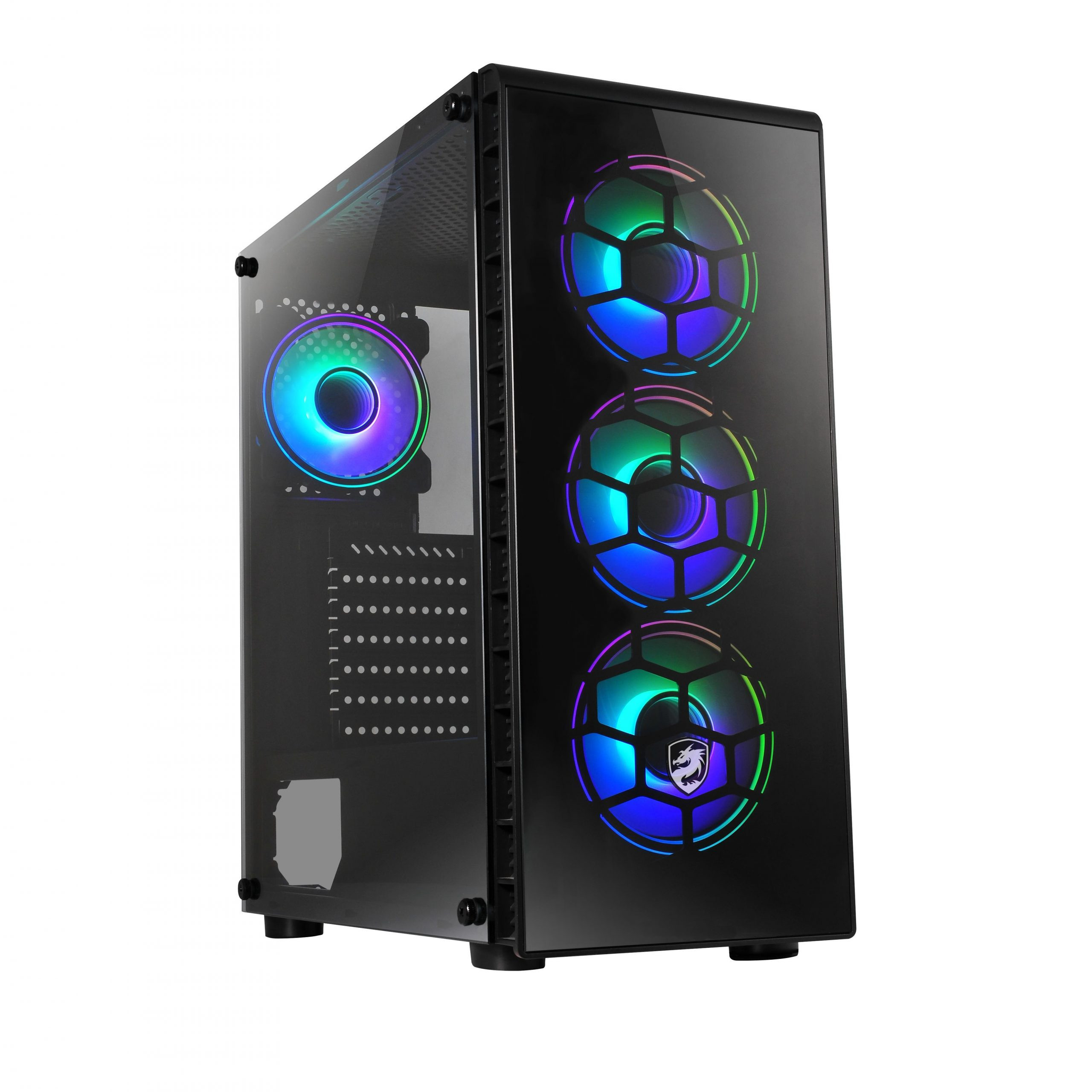 Vỏ Case Vitra POSEIDON G1 (Mid Tower / Màu Đen) - MBC