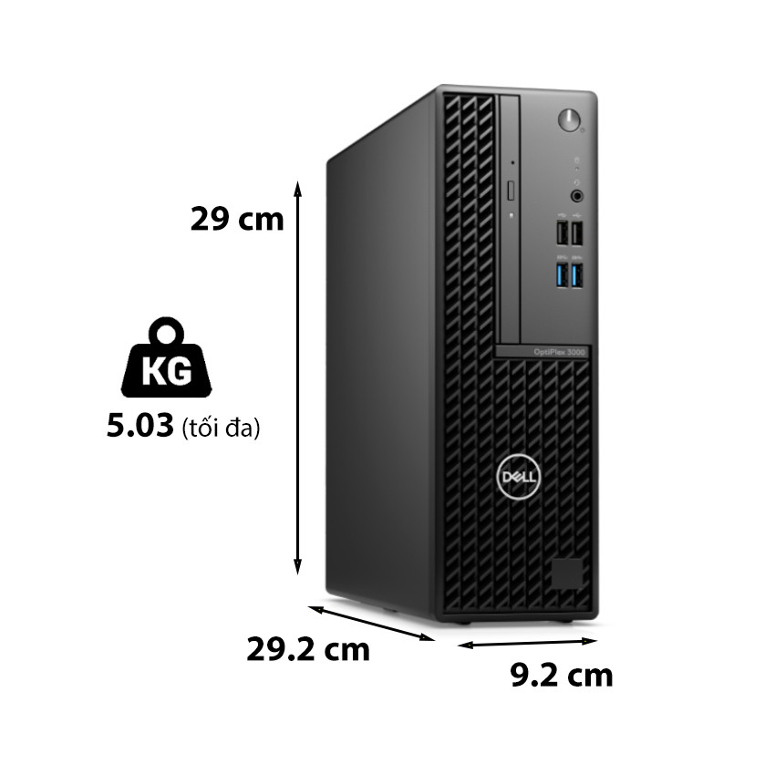 Máy tính để bàn đồng bộ Dell OptiPlex 7010 SFF (i3-13100 | 4GB | 256GB SSD)