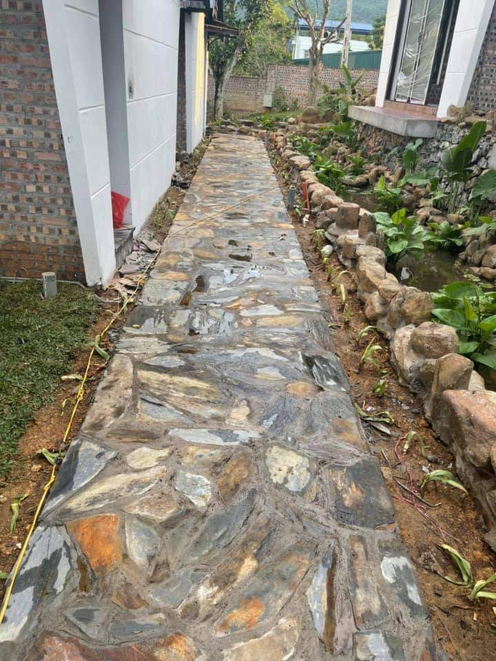 Đá rối đa sắc lát