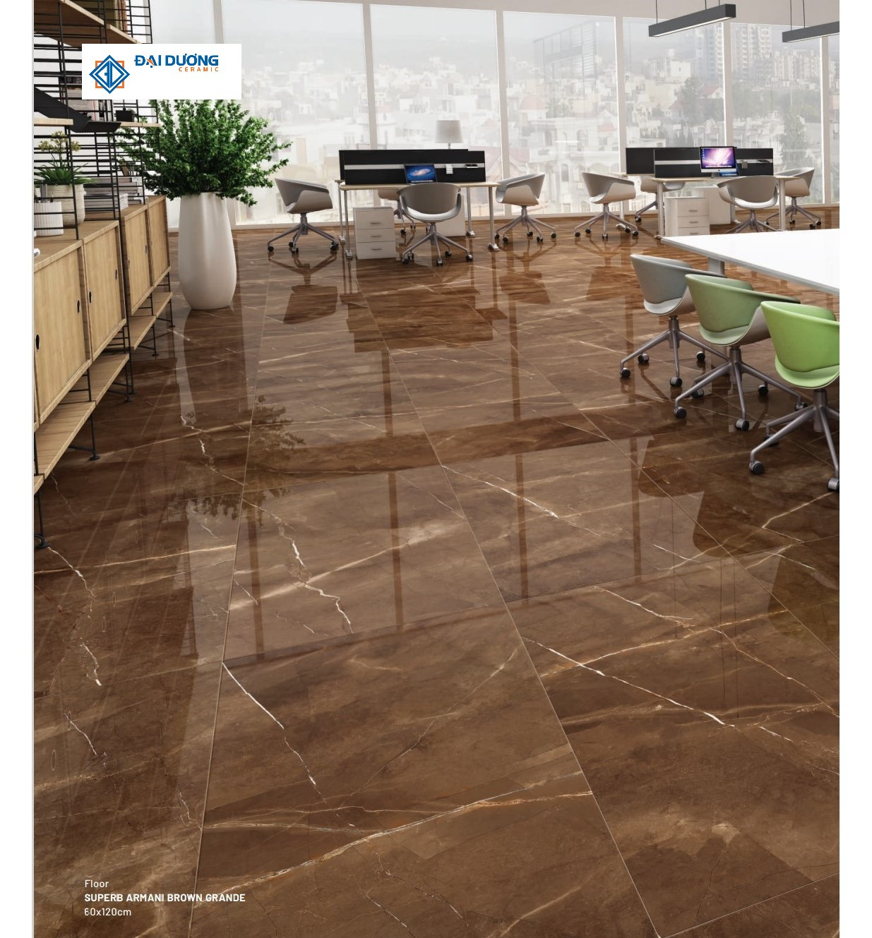 Gạch 300*600 nâu