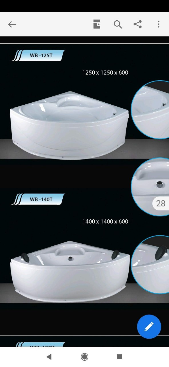BỒN TẮM GÓC 140L