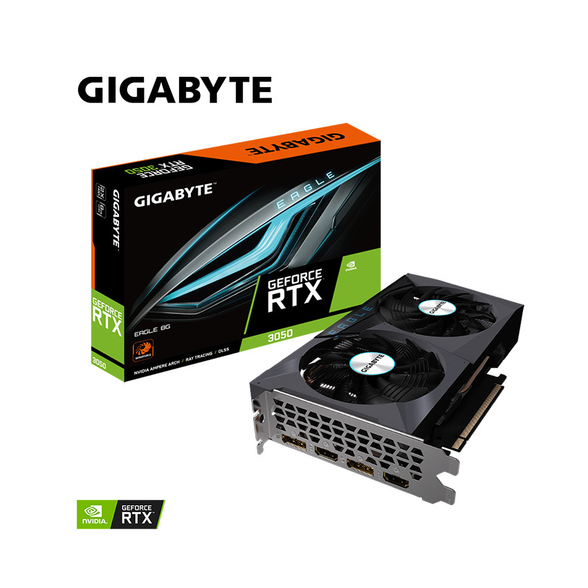 Card màn hình Gigabyte RTX 3050 EAGLE 8G - MBC