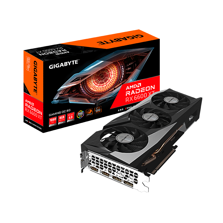 Card màn hình Gigabyte RX 6600 XT GAMING OC 8GB - MBC