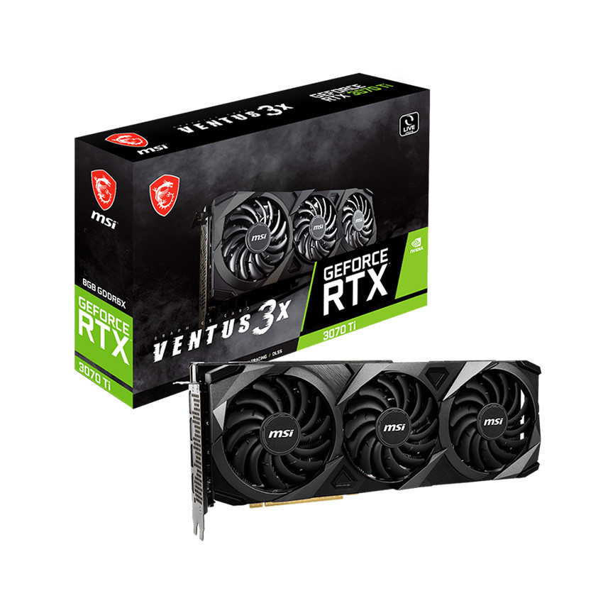 Card màn hình MSI RTX 3070 Ti VENTUS 3X 8G OC - MBC