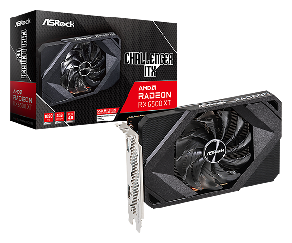 VGA ASROCK Radeon RX 6600 XT Challenger ITX 8GB (RX6600XT CLI 8G)
