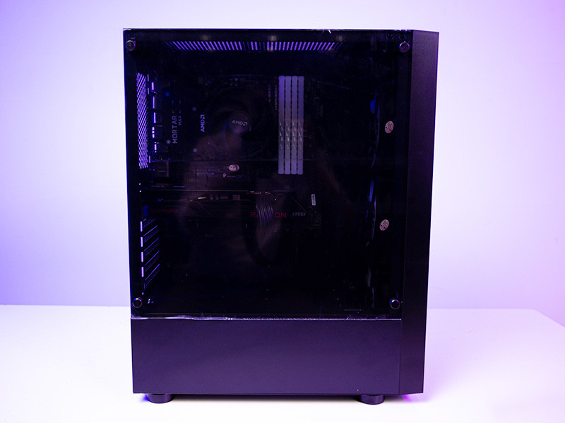 Vỏ Case Vitra Poseidon R03 Black (Mid Tower/Màu Đen/ Kèm 3 Fan RGB) - MBC