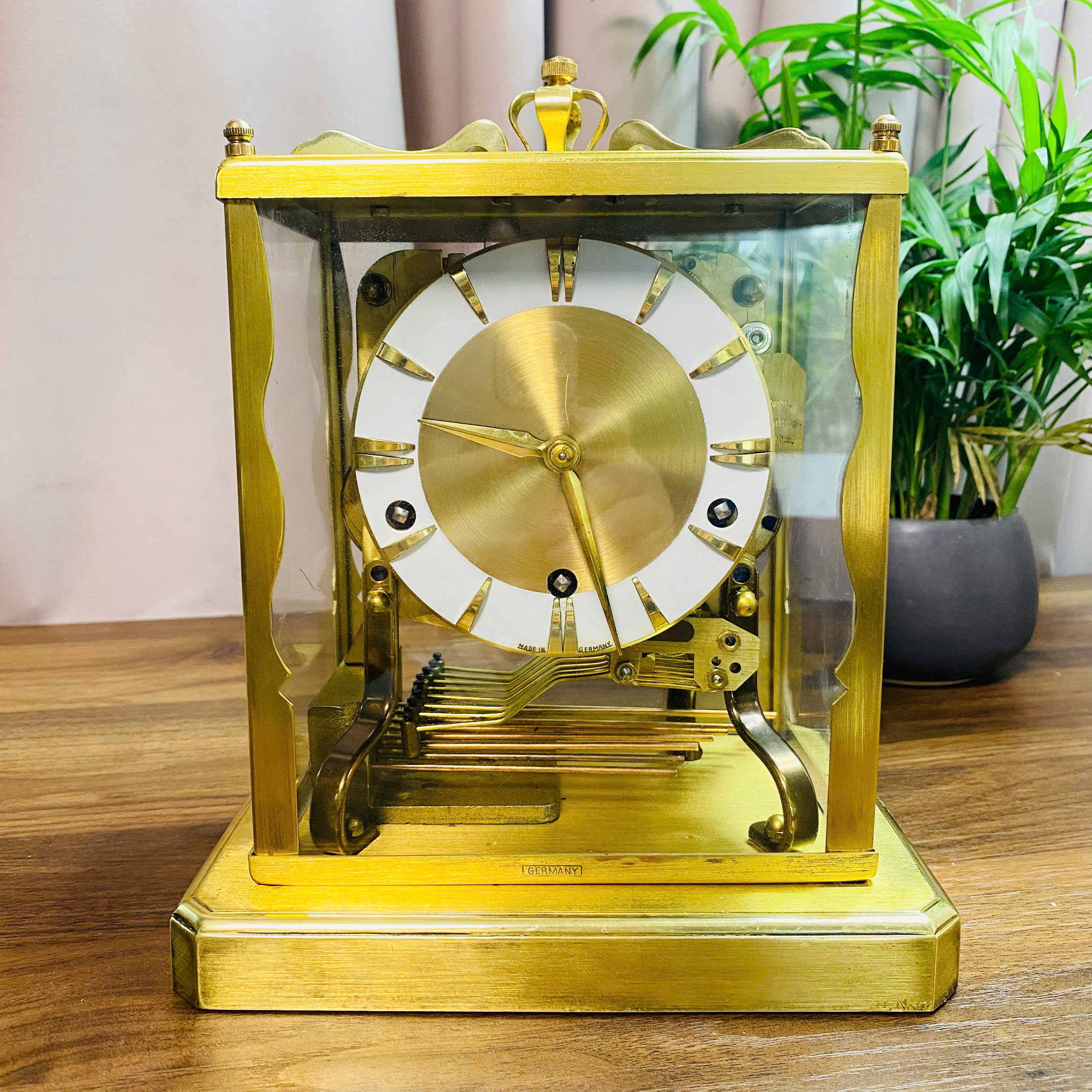 Đồng hồ để bàn Schatz 8 gông 8 búa 3 bản nhạc khó kiếm